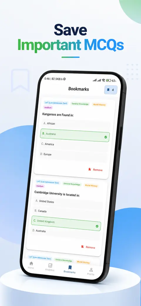 Bookmarks