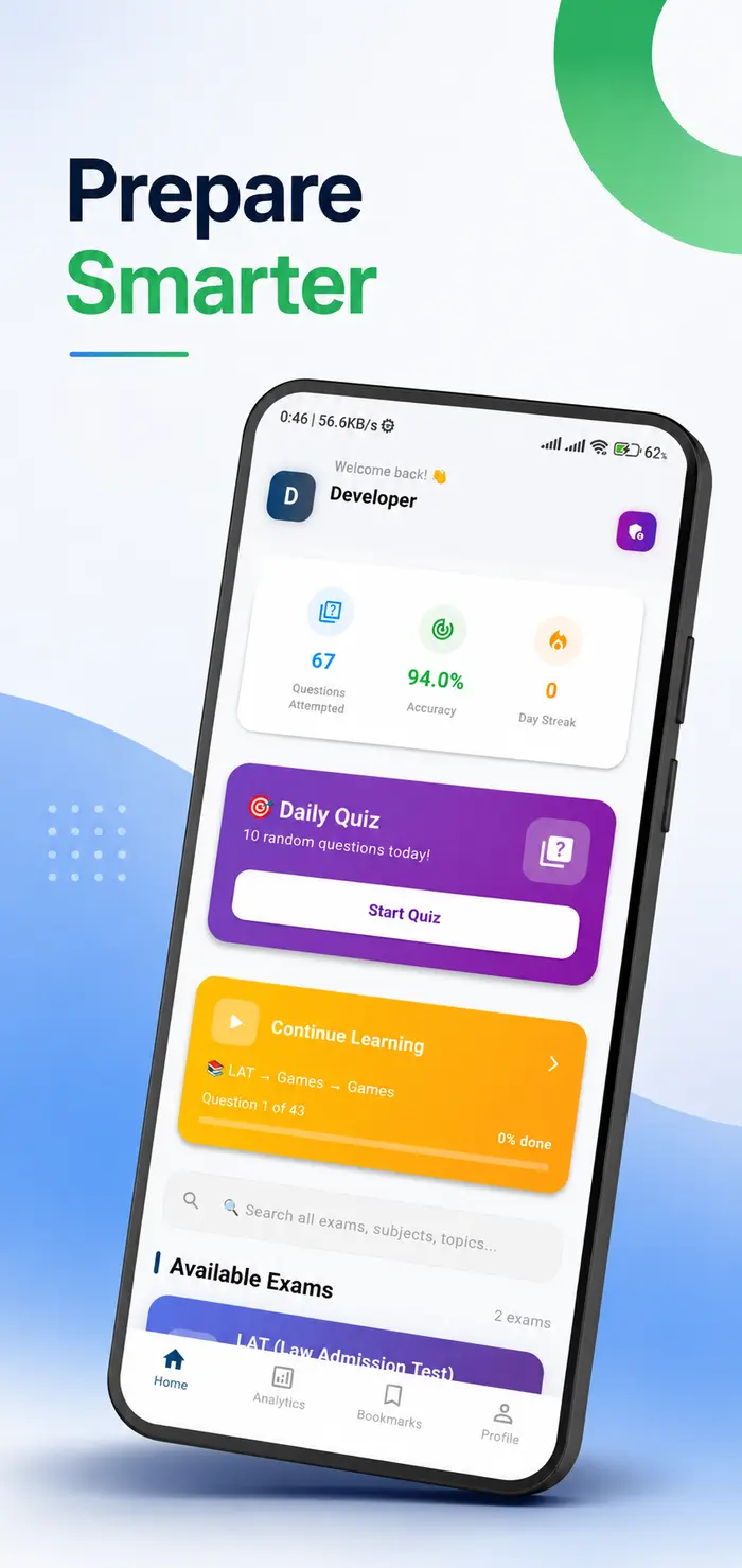 TestPrep Pakistan App Screenshot